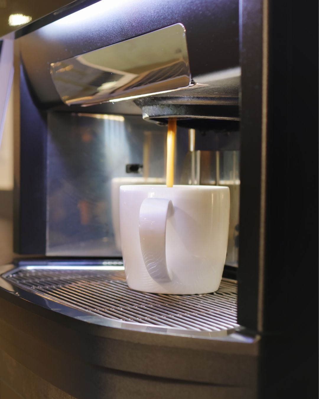 Workplace coffee station and vending refreshment area