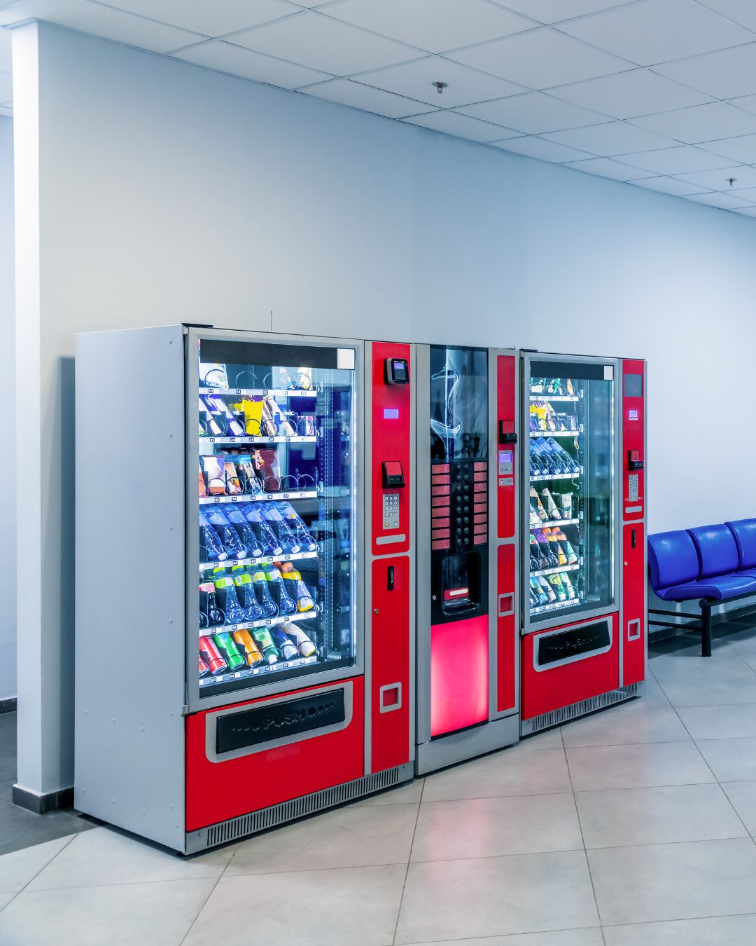 Modern commercial coffee and espresso station