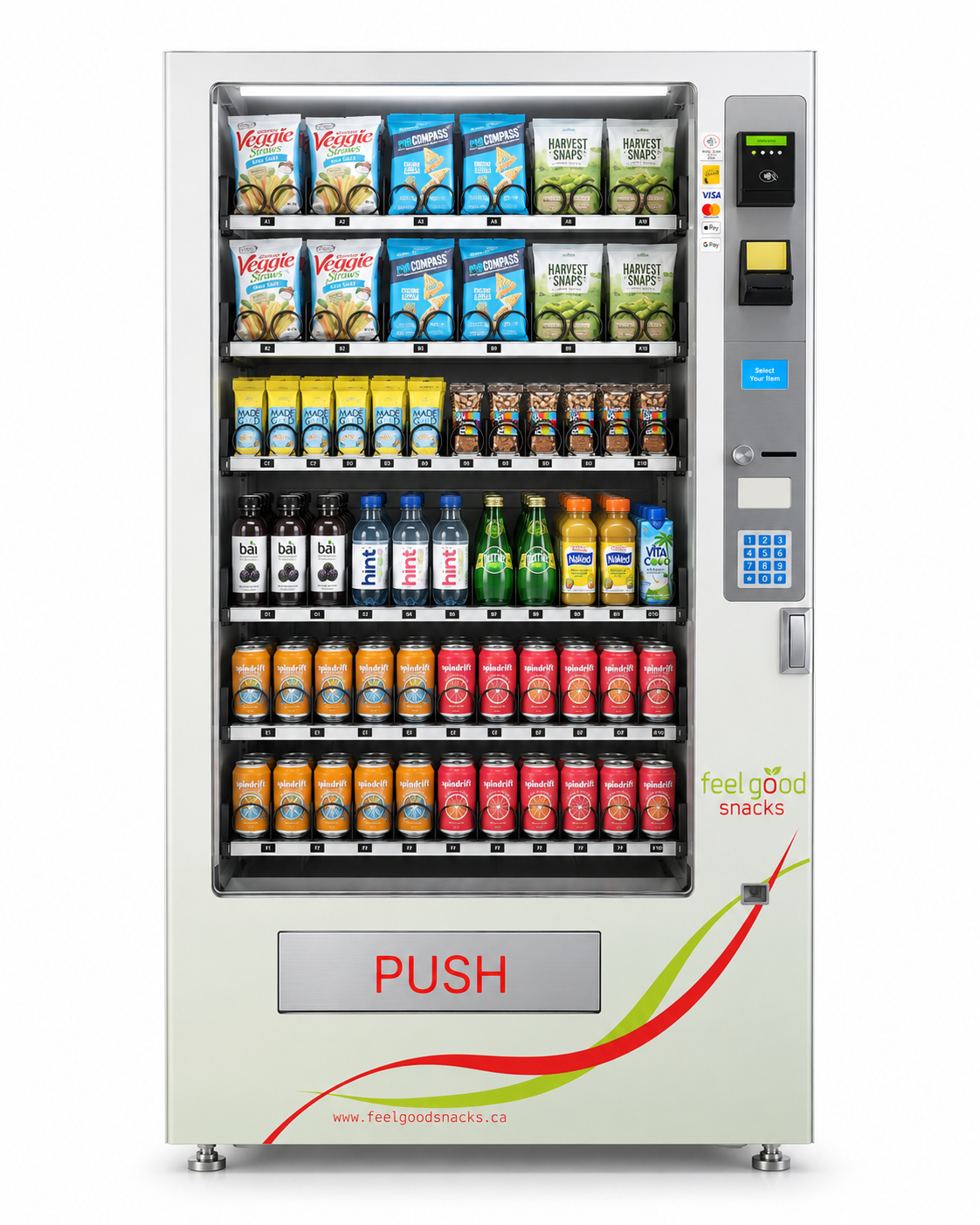 Pantry Max high-volume vending machine for large facilities
