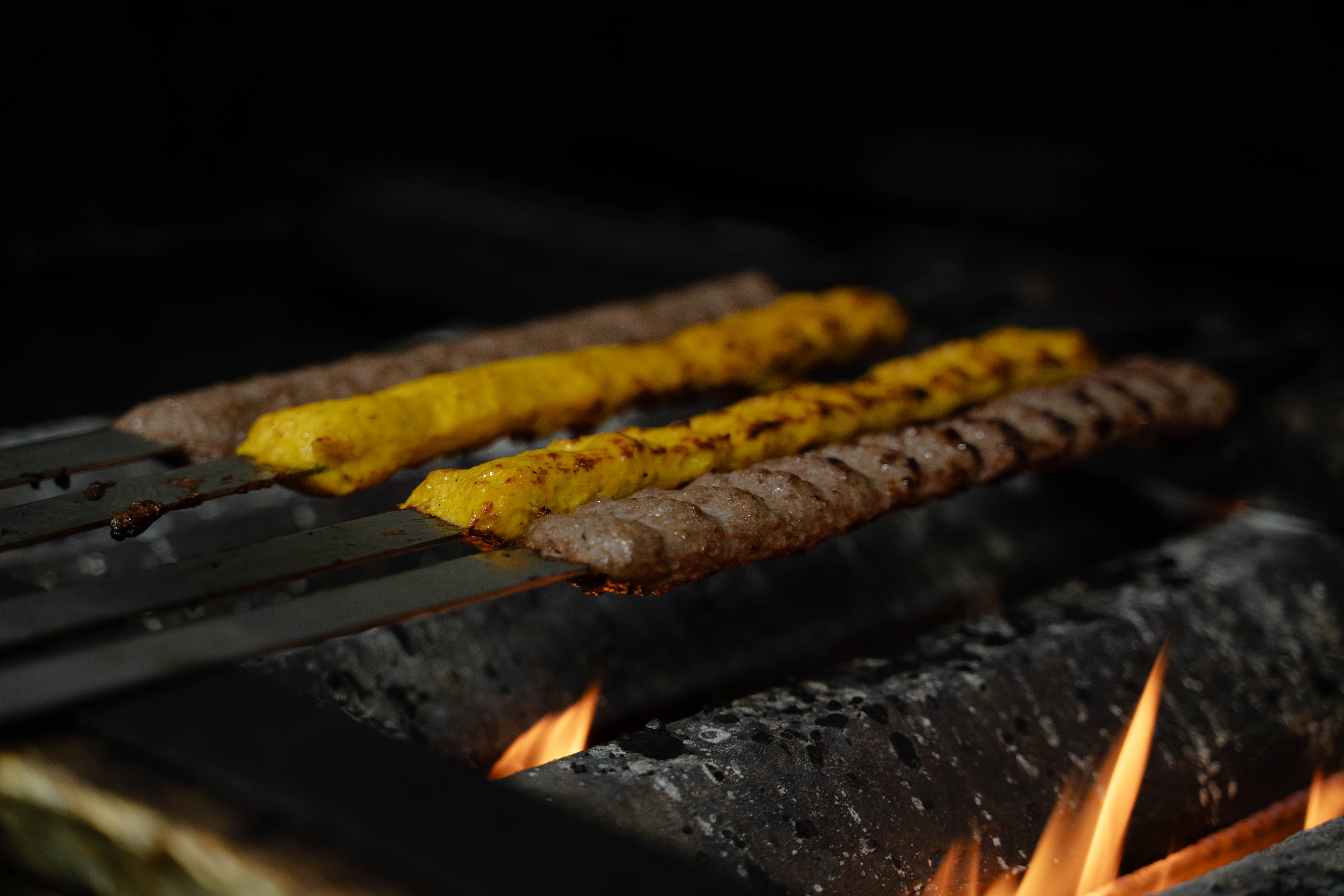 Fresh flame-grilled kabobs at Salang Kabob House Ottawa